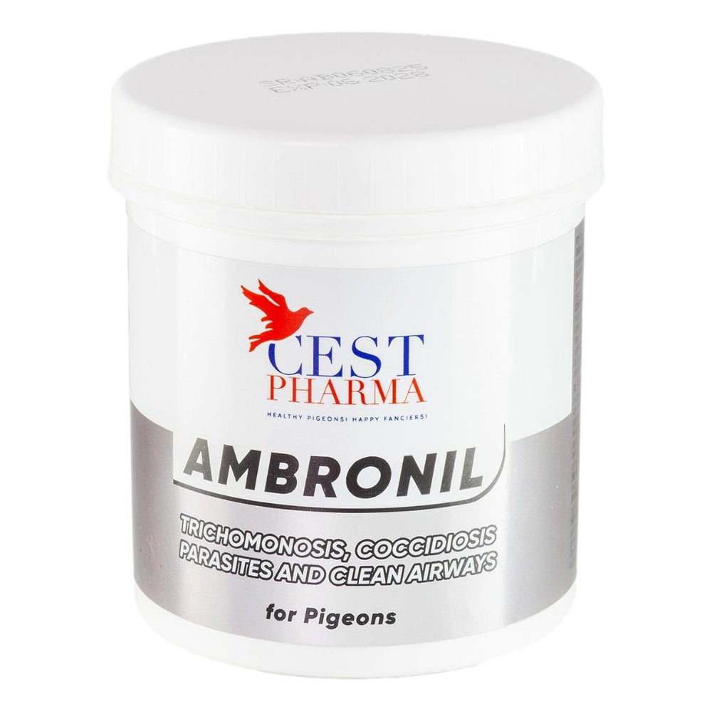 Cest Ambronil for Pigeons - For Cocci, Canker, Worms, & Respiratory