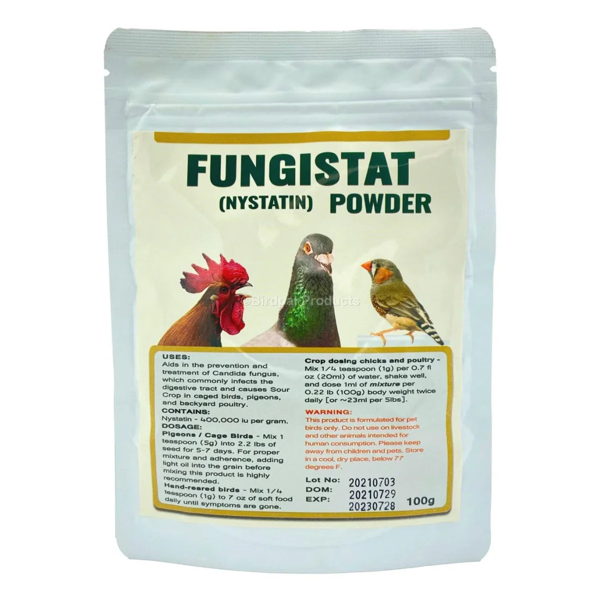 FUNGISTAT POWDER (NYSTATIN)